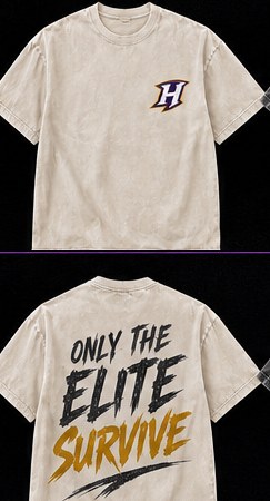 Elite Survive Tee — Stone