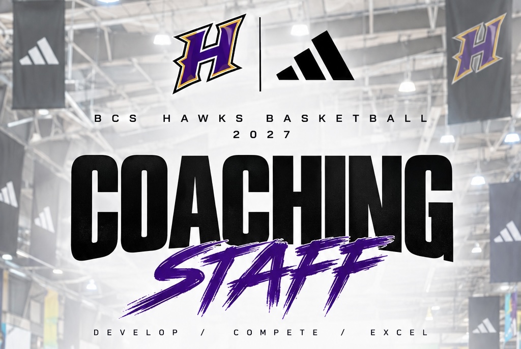 BCS Hawks Basketball 2027 Coaching Staff